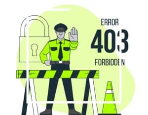 ارور “403 Forbidden” در وردپرس